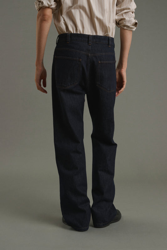 Tom jeans - Raw Blue Denim - Cotton - Men