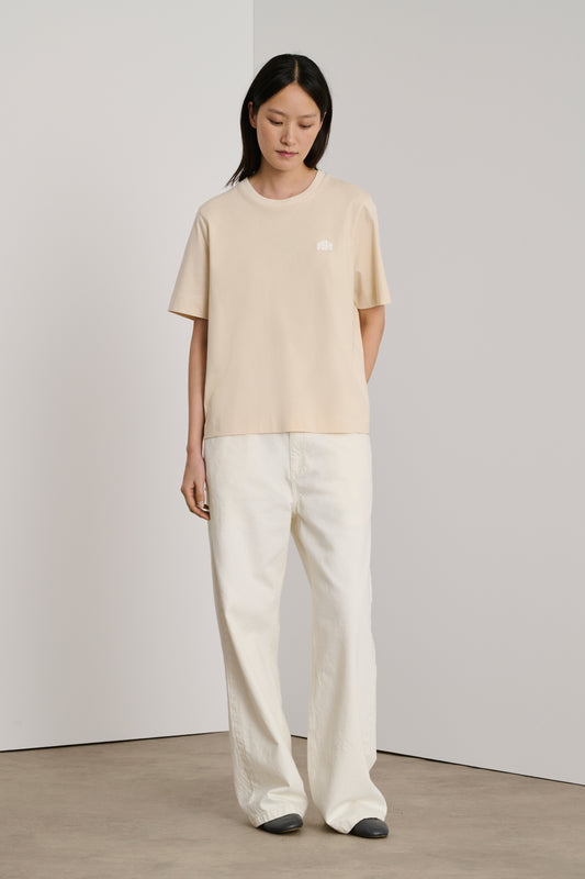 Eileen T-Shirt - Cream - Cotton - Women