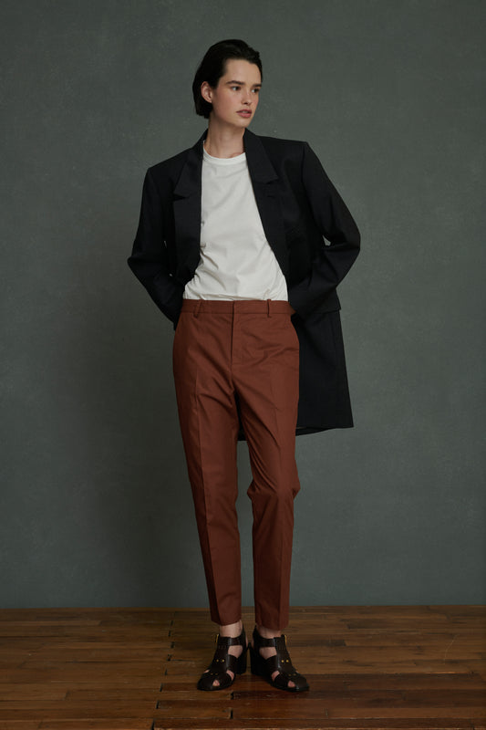 Pantalon Adele - Terre Battue - Coton - Femme