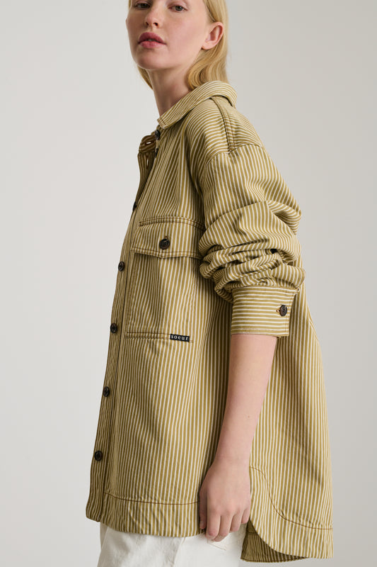 Chemise Cadet - Beige/Écru - Coton - Femme