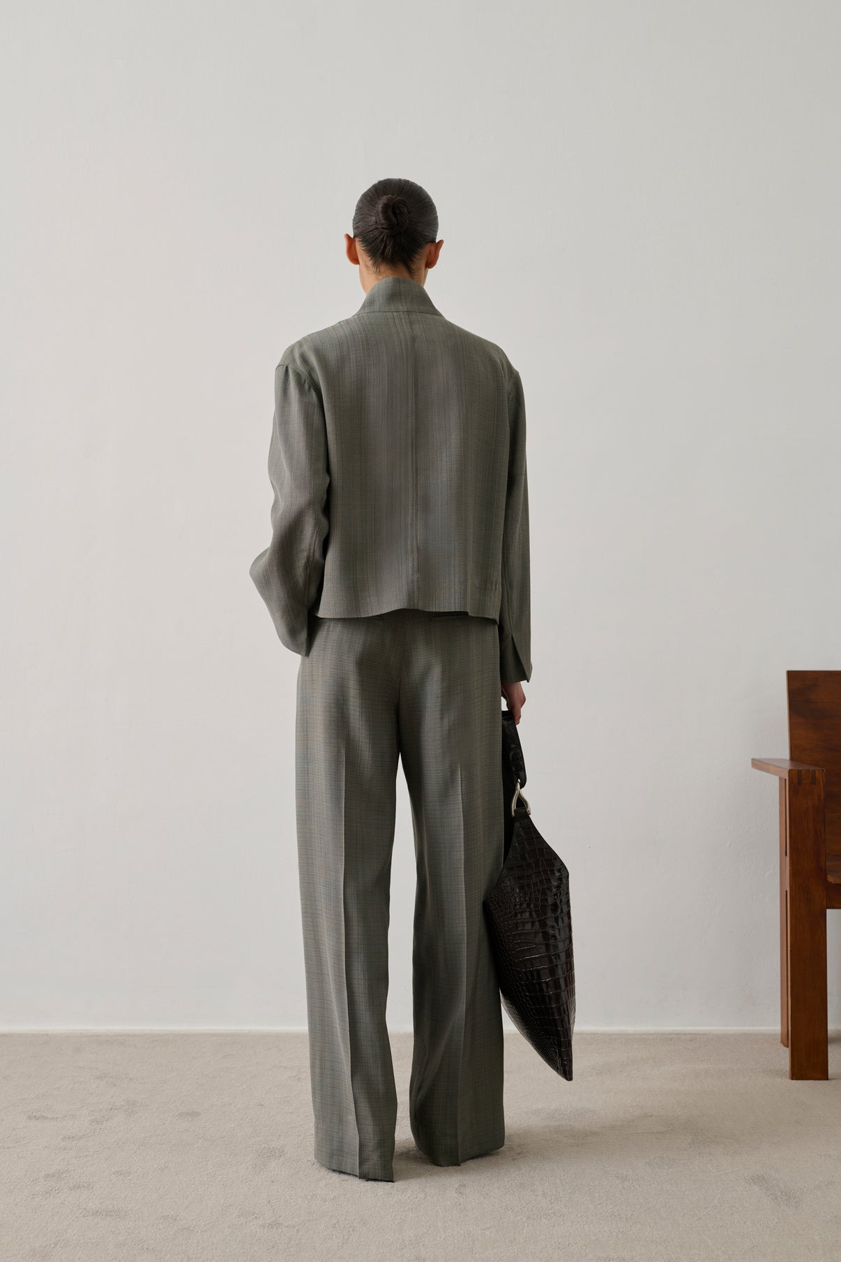 Veste Houria - Gris - Femme vue 3