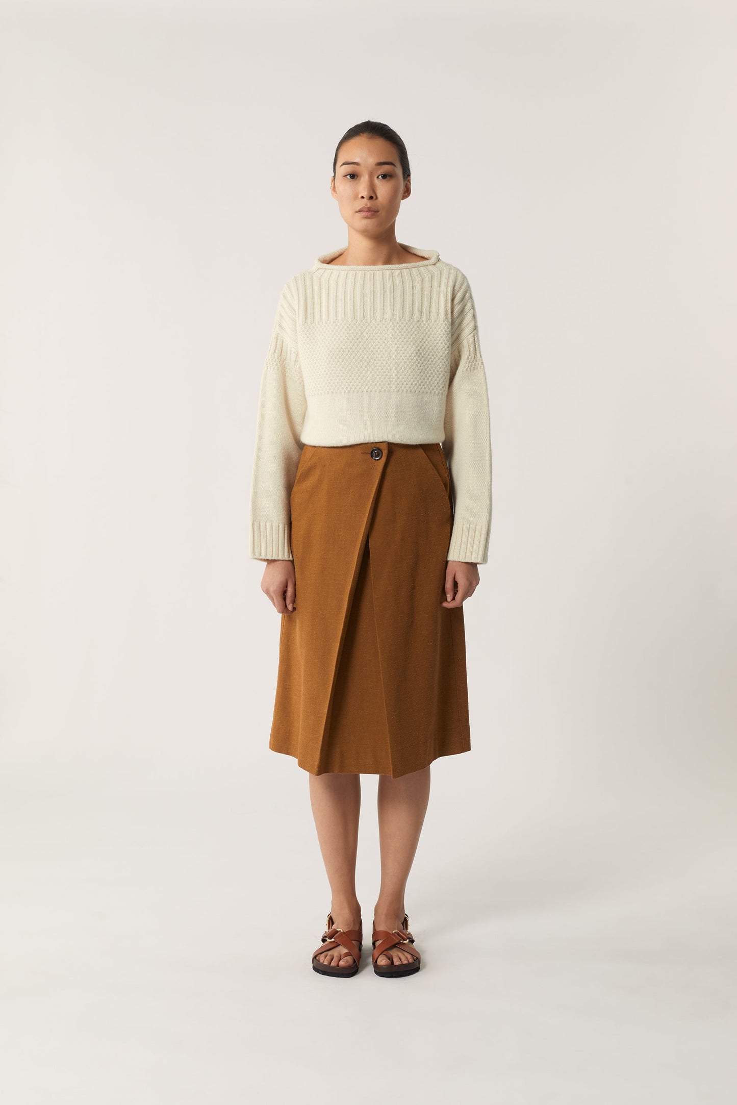 BROWN OLGA Skirt
