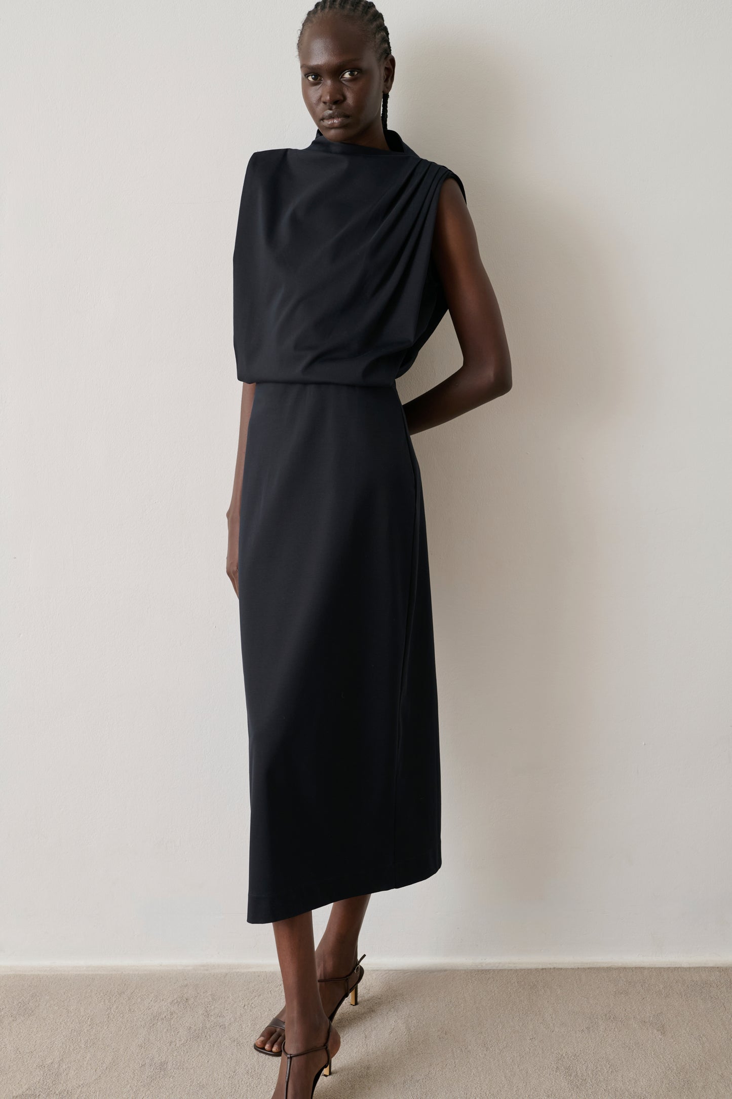 Gemma dress - Black - Cotton - Women