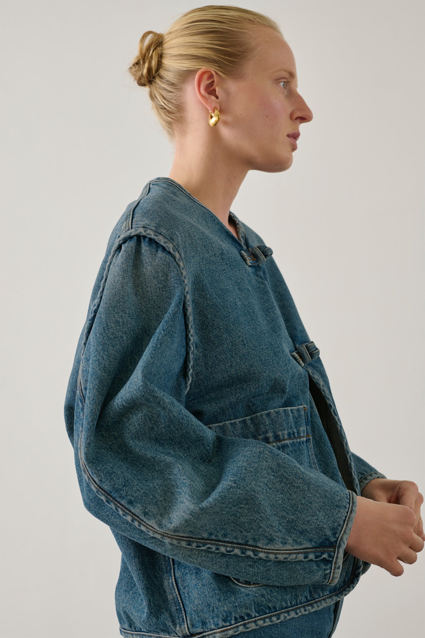 Jacket Agatha - Blue - Cotton - Women