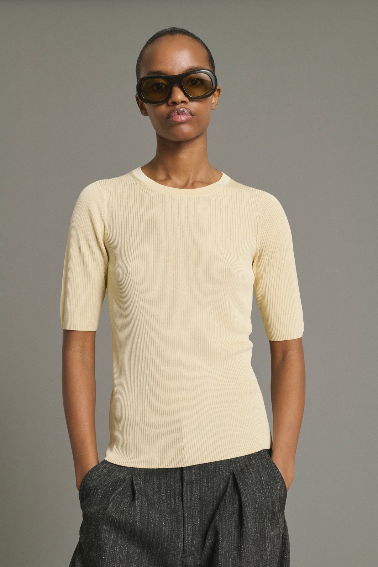 Karina pullover - Cream - Women vue 3