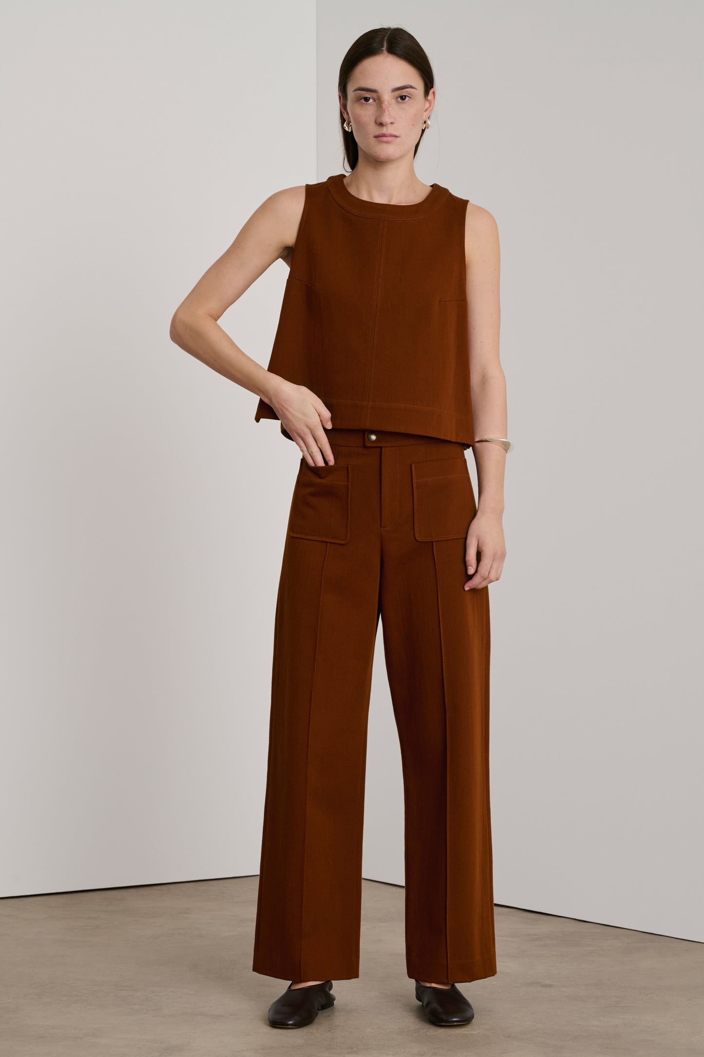 Top Pampa - Terre Battue - Coton - Femme