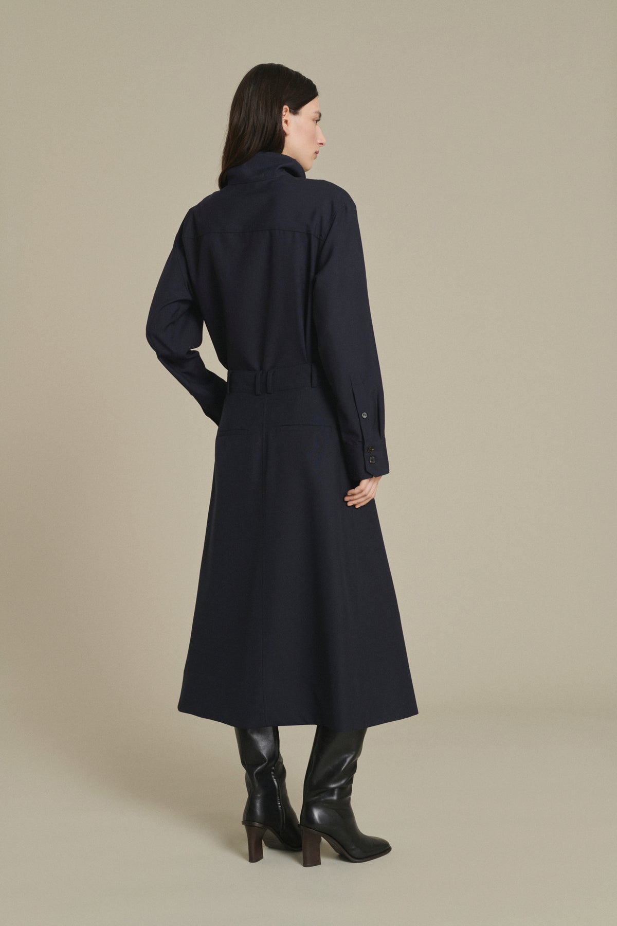 Skirt Varna - Midnight Blue - Women vue 2