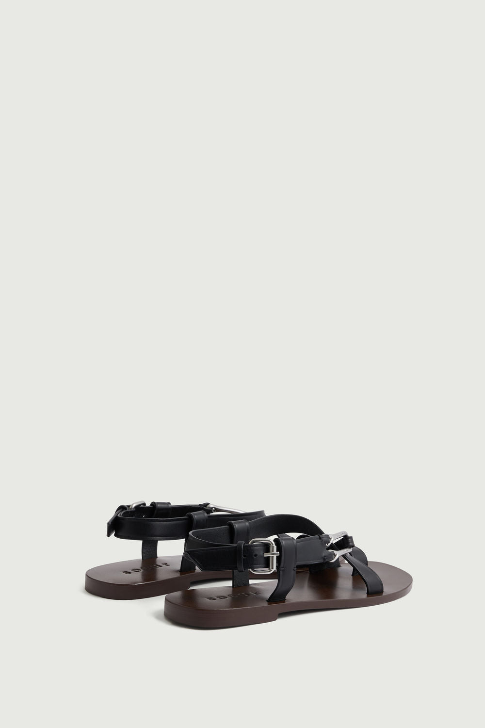 Cordoue sandals - Black - Leather - Women