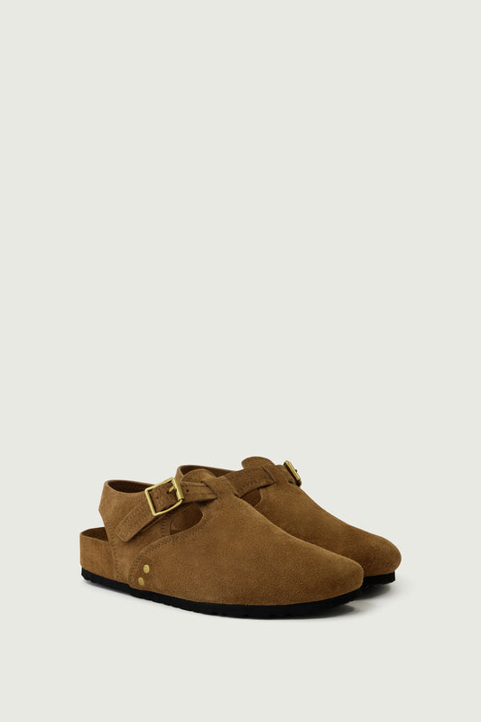 BARI BROWN CLOGS