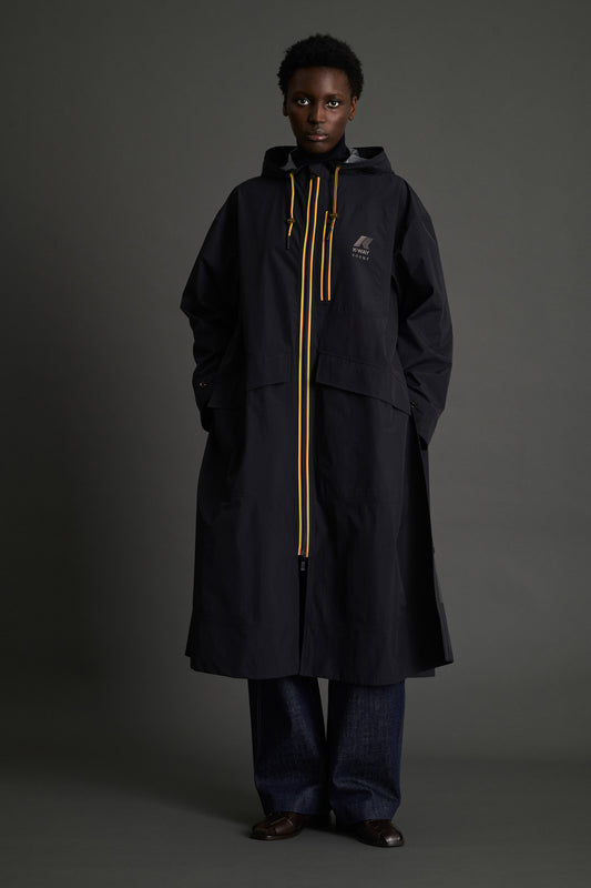 PRADEL NAVY TRENCH COAT