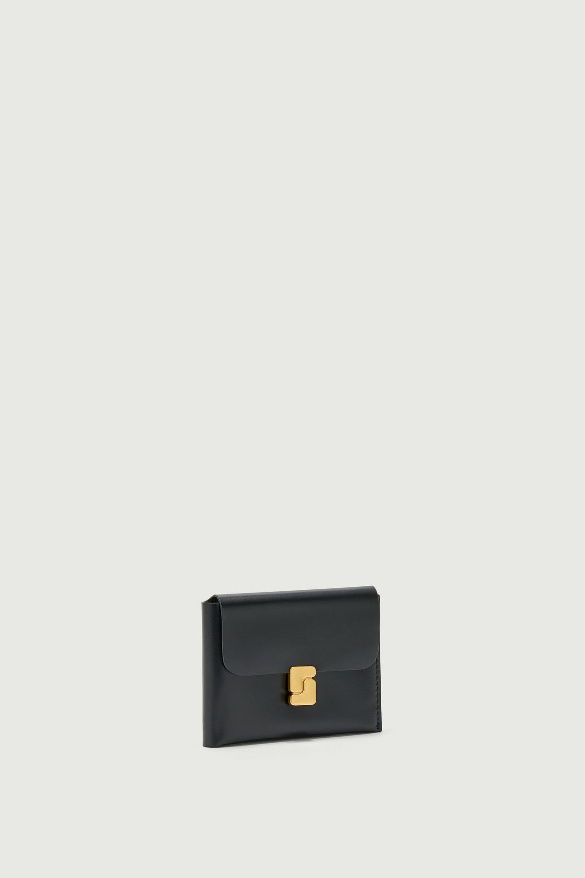 Maia Coin Purse - Black - Leather - Women vue 2
