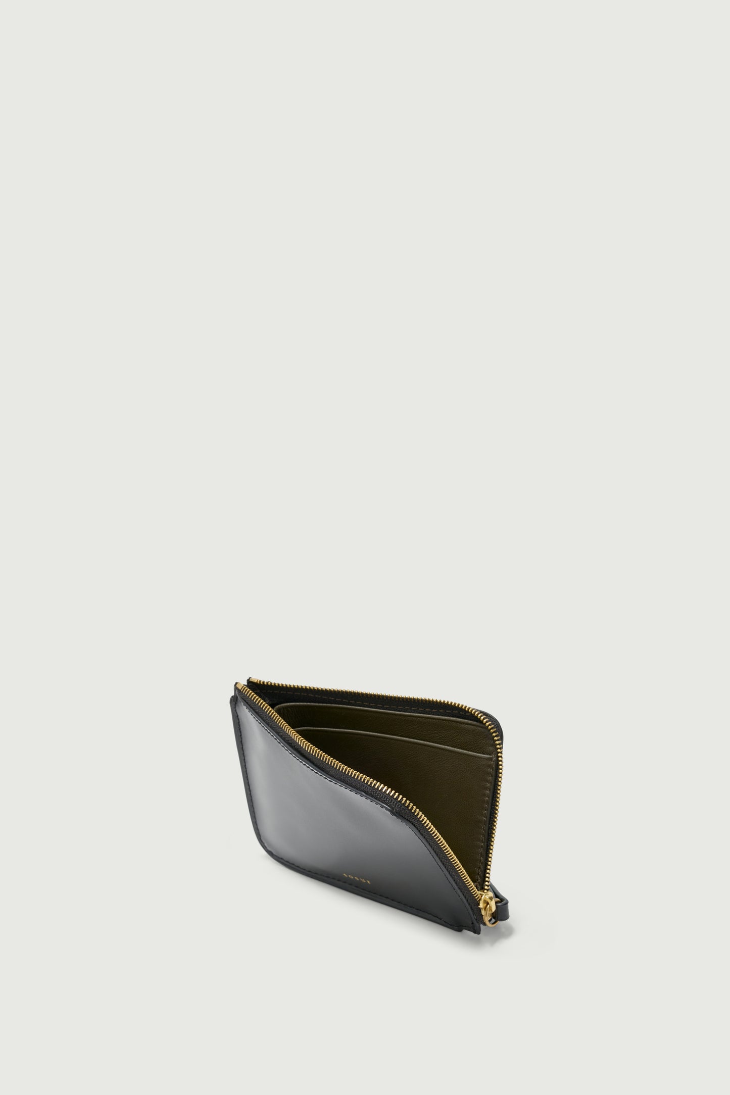 Talia Card Holder - Black - Leather - Women